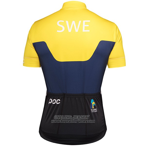 2017 Jersey Sweden Yellow And Blue